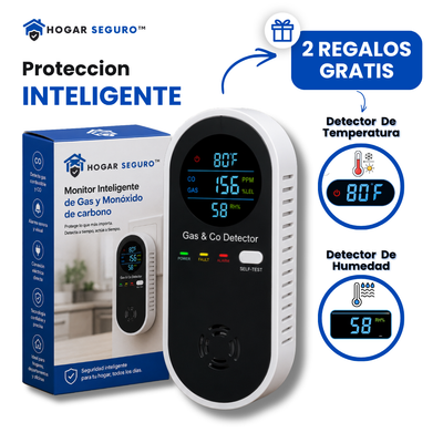 Hogar Seguro™ Monitor Inteligente de Gas y Monóxido de carbono
