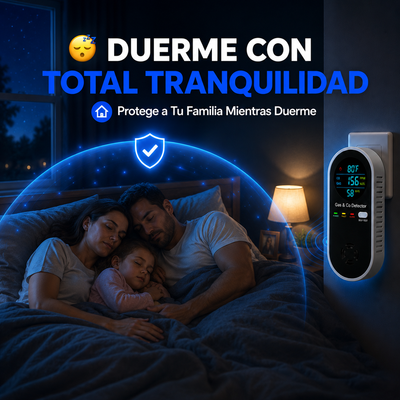 Hogar Seguro™ Monitor Inteligente de Gas y Monóxido de carbono