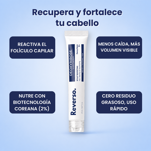 Reverso. Serum para el crecimiento del cabello