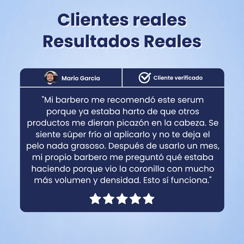 Reverso. Serum para el crecimiento del cabello
