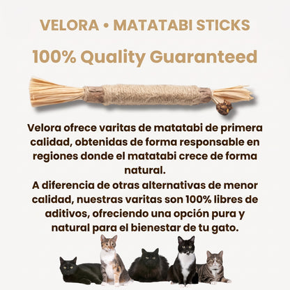 Palillos Dentales de Matatabi Puro